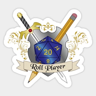 Roll Player Crest Sticker
